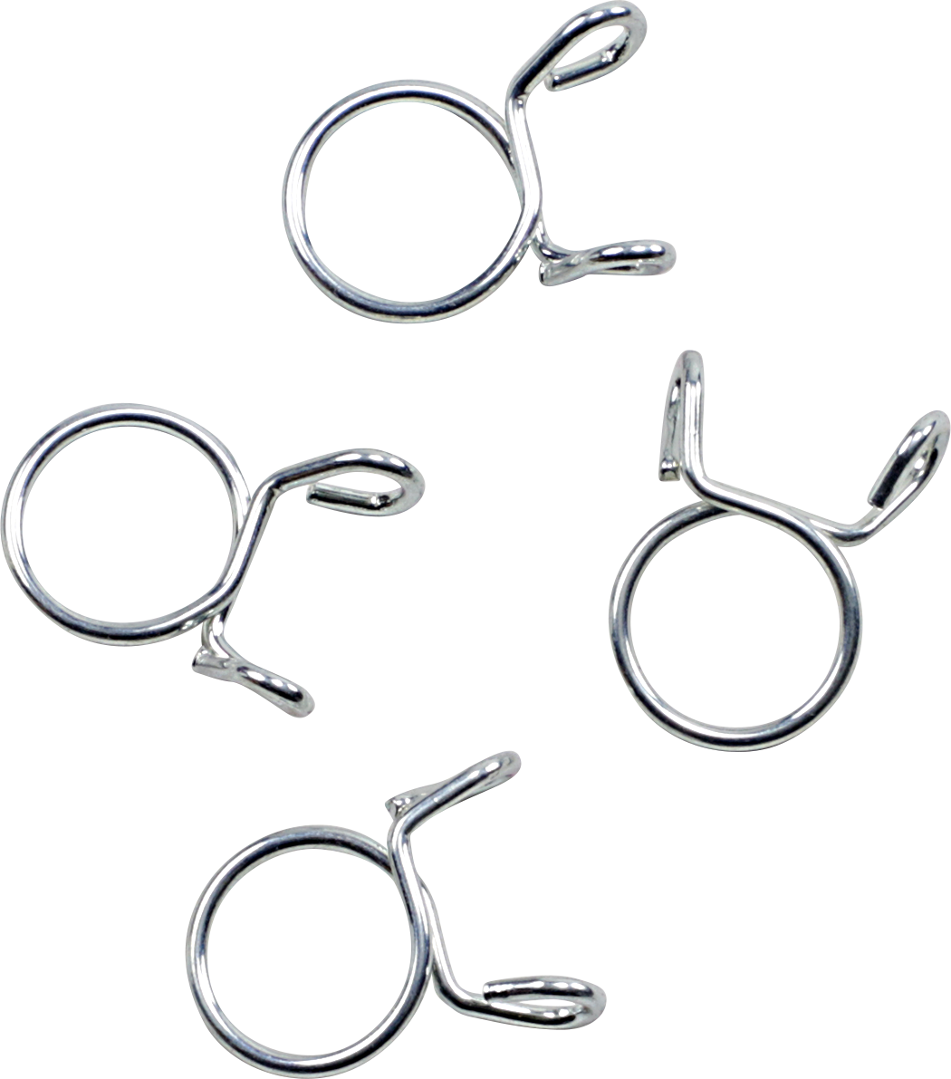 ALL BALLS Refill Kit - Wire Clamp - Silver - 4-Pack FS00044