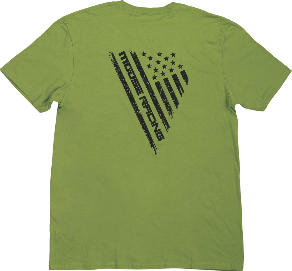 MOOSE RACING Salute T-Shirt - Olive - Small 3030-22718