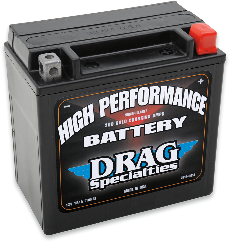 DRAG SPECIALTIES Batería de alto rendimiento - YTX14L DRGM7RH4L 