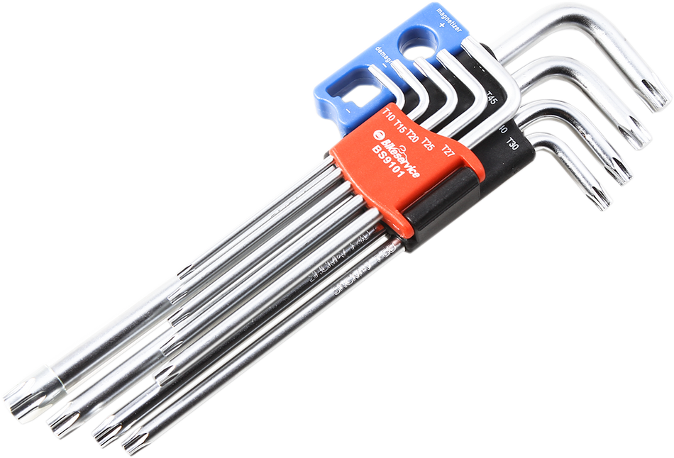 BIKESERVICE Magnetic Torx® Key - 9-Piece BS9101