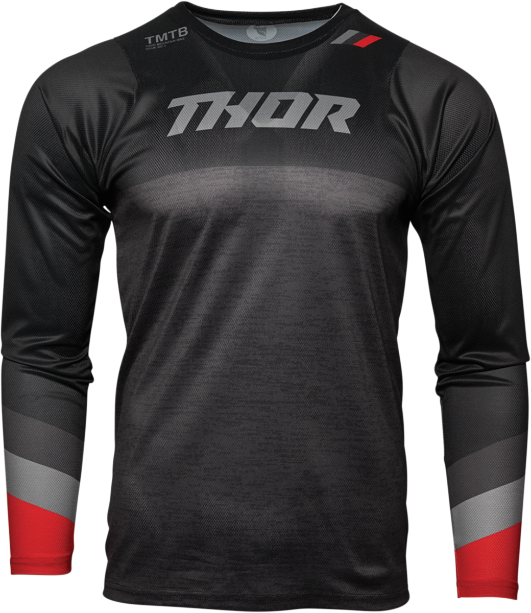 THOR Assist Jersey - Long-Sleeve - Black/Gray - 2XL 5120-0055