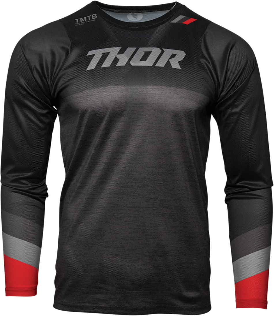 THOR Assist Jersey - Long-Sleeve - Black/Gray - Small 5120-0051