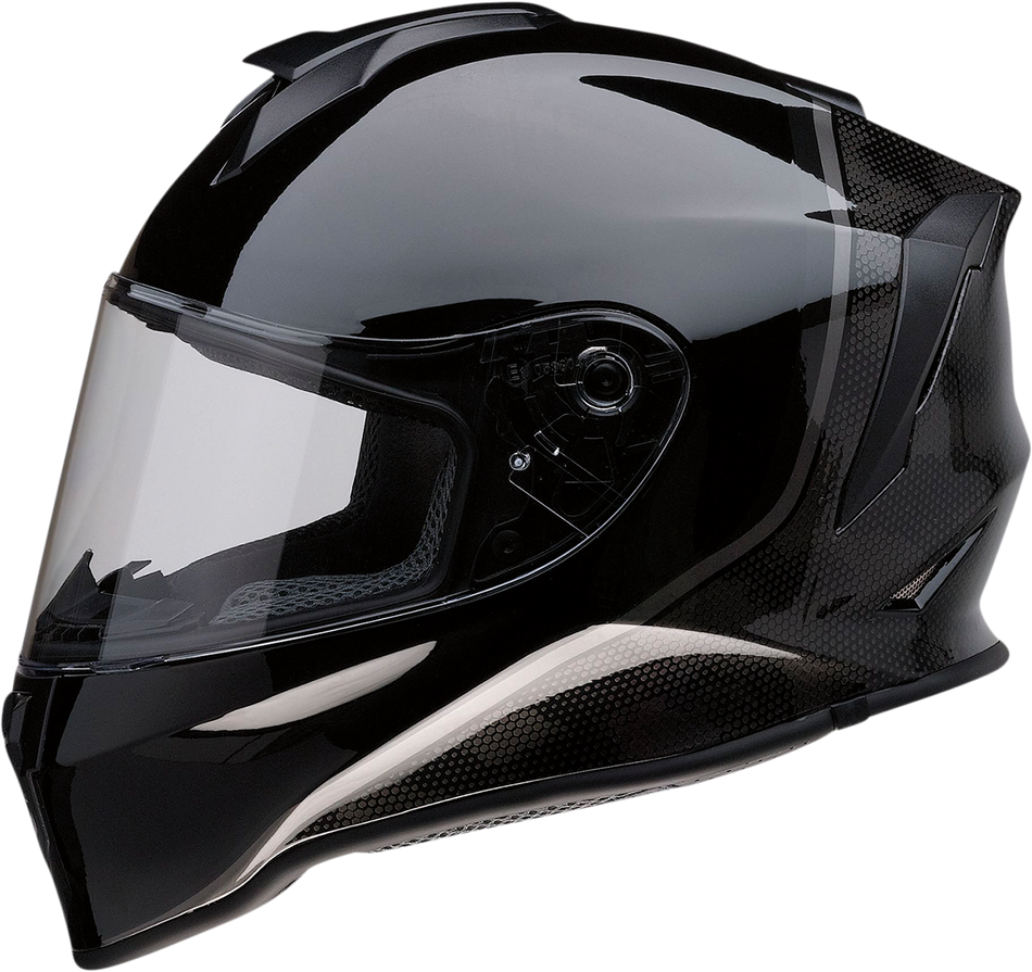 Z1R Youth Warrant Helmet - Kuda - Gloss Black - Medium 0102-0246