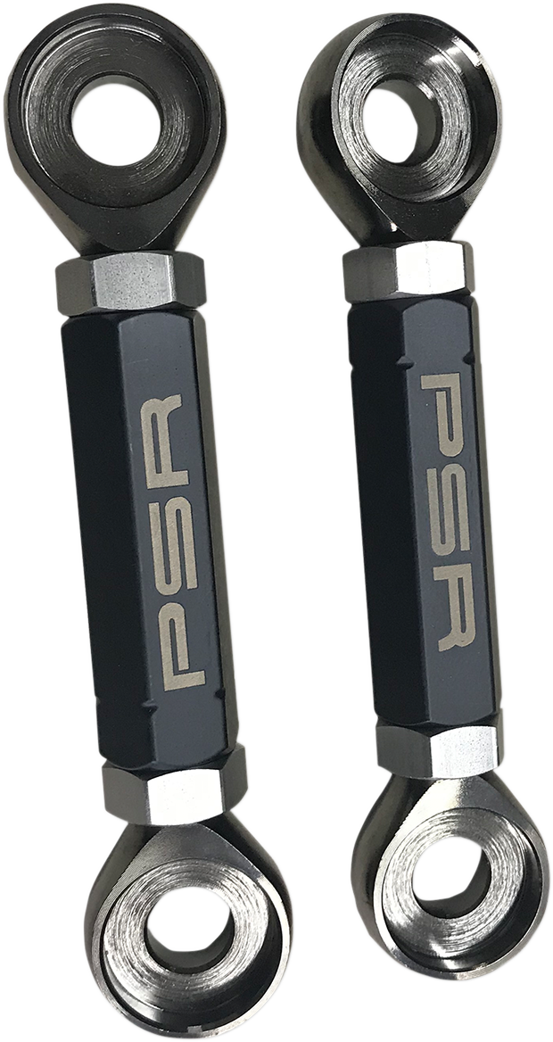 POWERSTANDS RACING Adjustable Lowering Link - Black 05-00766-22