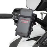 SHOW CHROME Phone/GPS Holder - Handlebar Mount - Honda GL1800 - Black 52-948BK