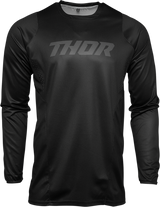 THOR Pulse Blackout Jersey - Black - Large 2910-6205