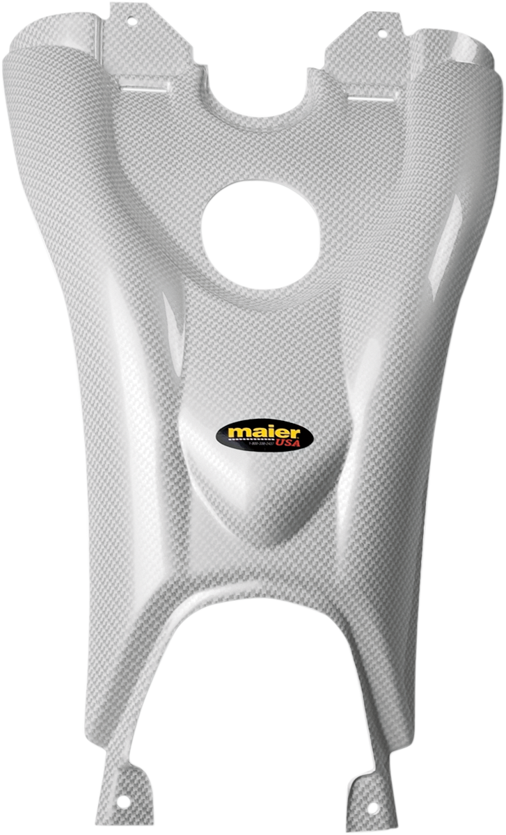 MAIER Tank Cover - YFM700R - White Carbon Fiber 19003-31