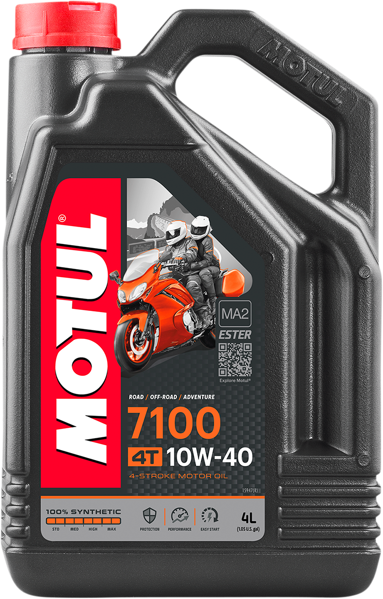 MOTUL 7100 4T Synthetic Oil - 10W-40 - 4L 104092