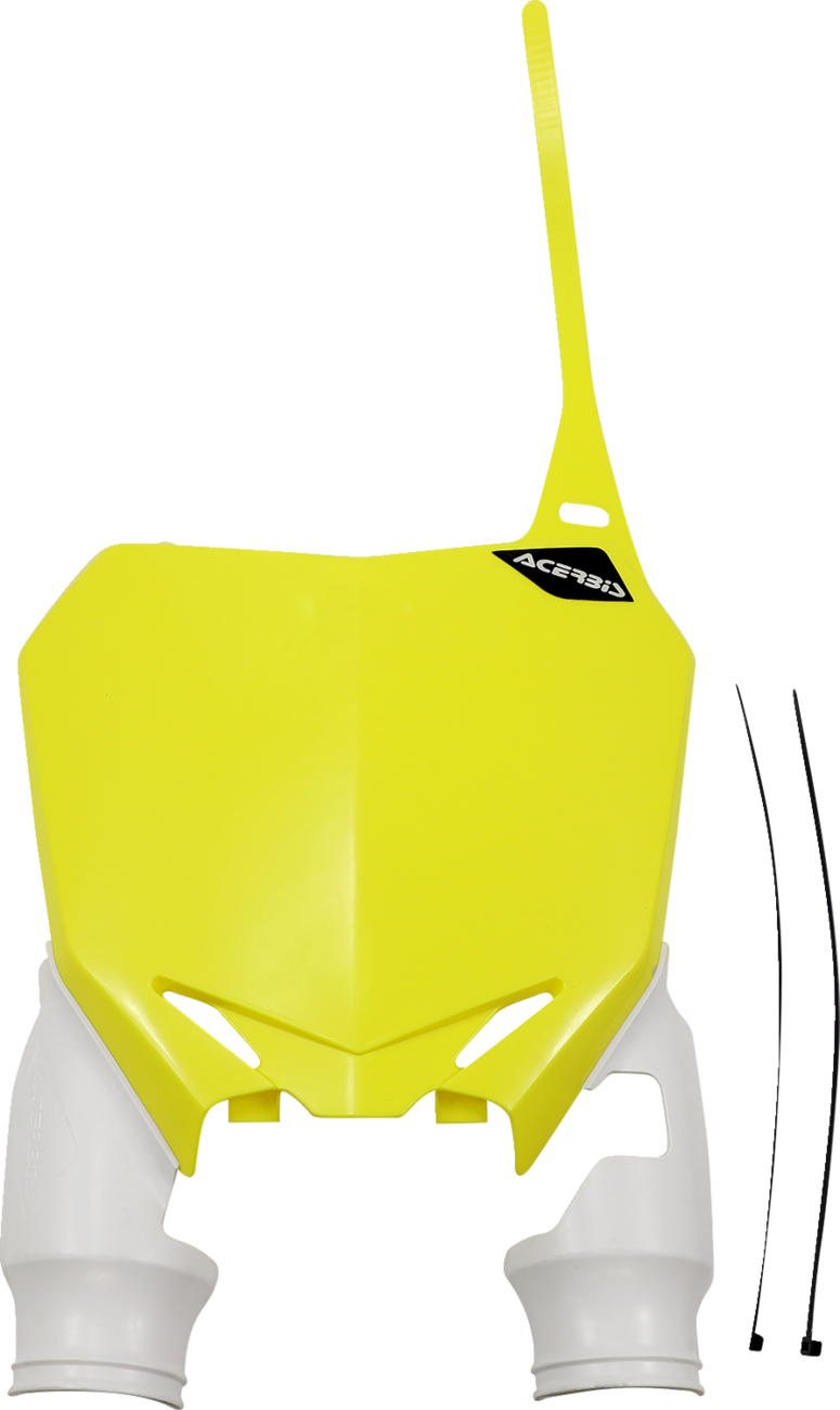 ACERBIS Raptor Number Plate - Yellow/White 2527391182