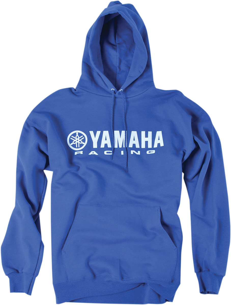 FACTORY EFFEX Yamaha Racing Pullover Hoodie - Blue - Large 12-88432