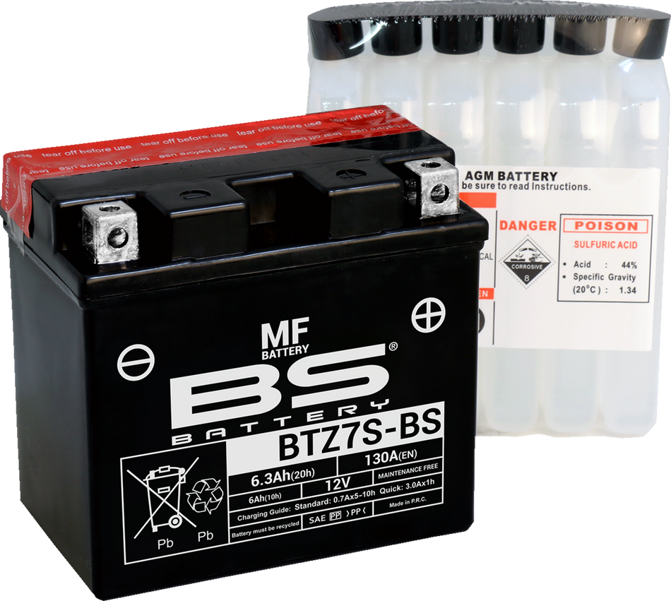 BS BATTERY Battery - BTZ7S-BS (YTZ) 300695