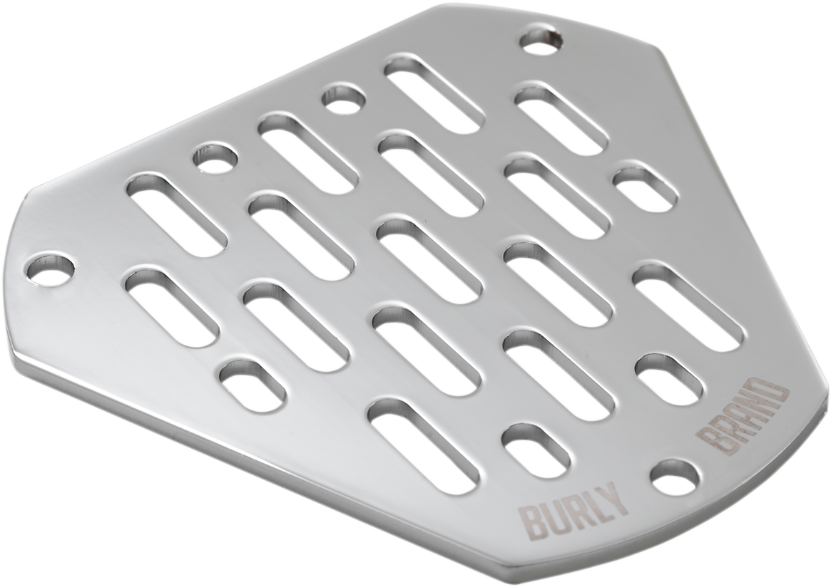 BURLY BRAND MX Face Plate - Chrome 0206-0181-CH