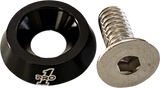 PRO-ONE PERF.MFG. Seat Bolt - 1/4"-20 - Black 100200