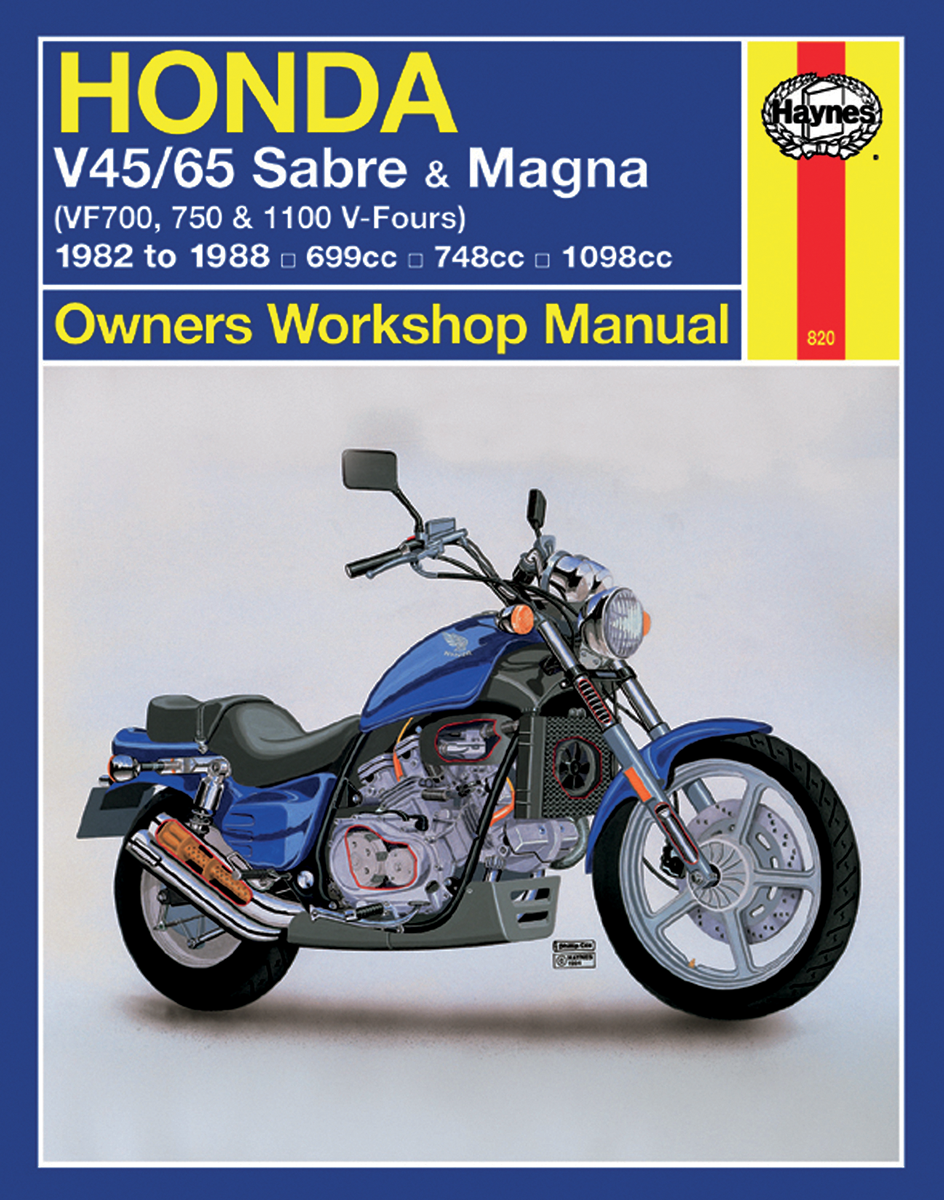 HAYNES Manual - Honda Sabre/Magna V4 M820