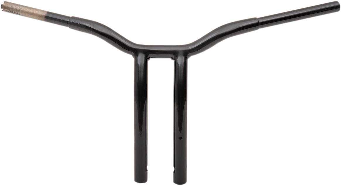 LA CHOPPERS Handlebar - Kage Fighter - One Piece - Bent - 14" - Black LA-7338-14B