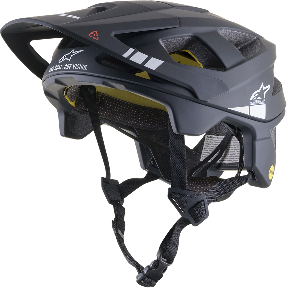 ALPINESTARS Vector Tech Helmet - Black/Light Gray Matte - MIPS® - Small 8700421-1092-SM