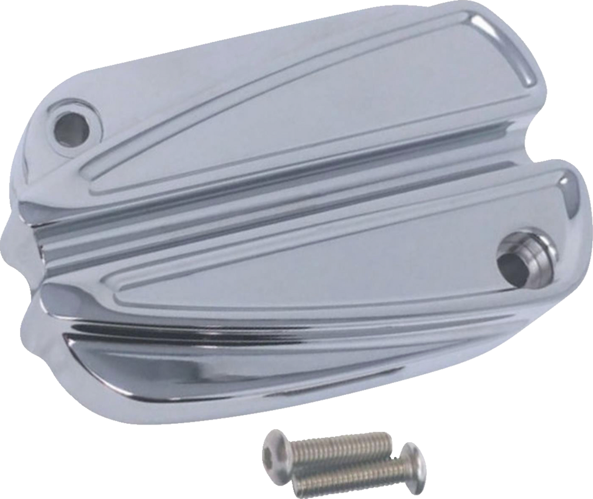 COVINGTONS Master Cylinder Lid - Clutch - Ripper - Chrome C1868-C