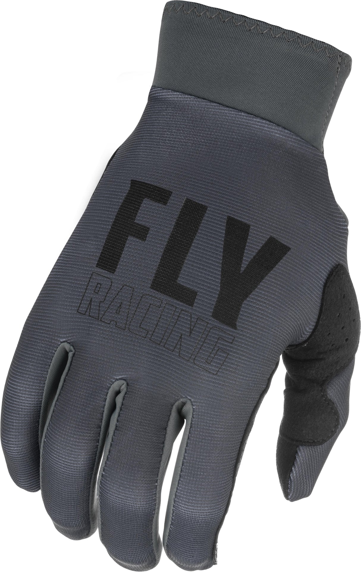 FLY RACING Youth Pro Lite Gloves Grey/Black Yl 374-856YL