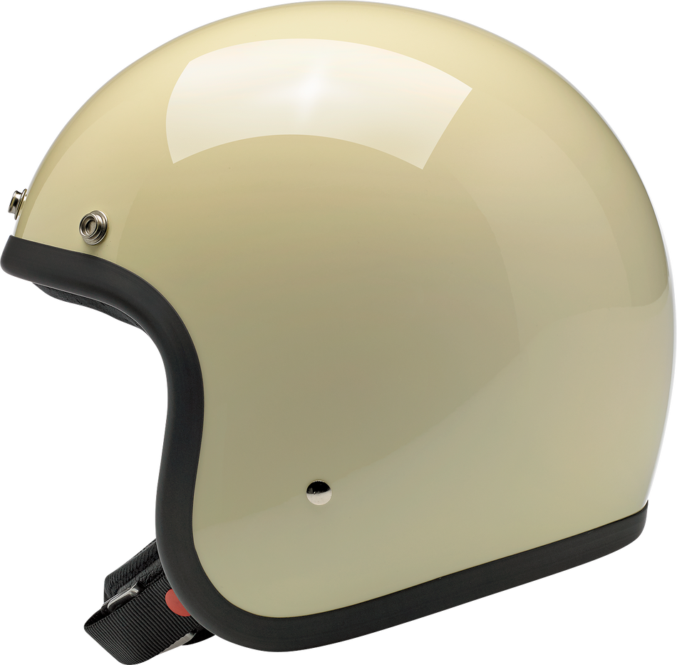 BILTWELL Bonanza Helmet - Gloss Vintage White - Large 1001-102-204