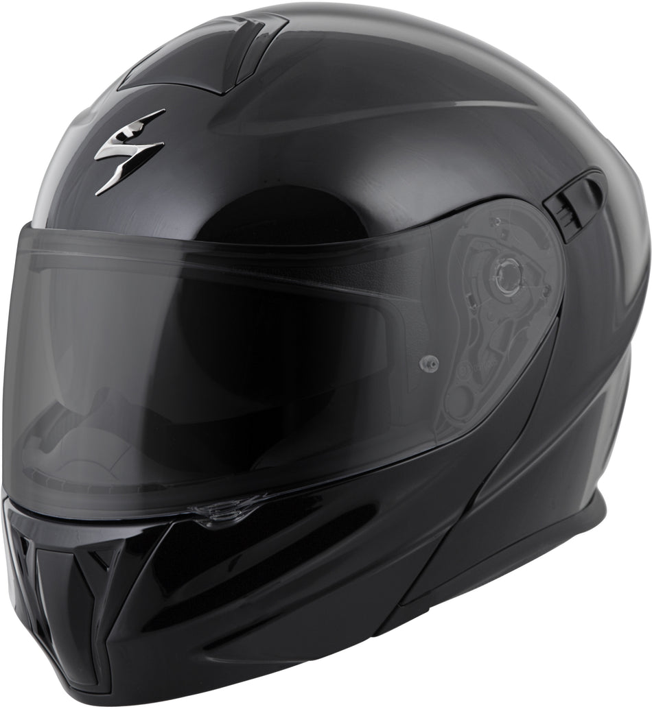 SCORPION EXO Exo-Gt920 Modular Helmet Gloss Black Md 92-0034