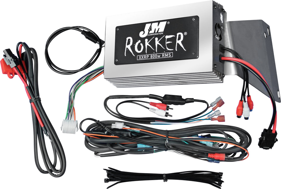 J&MRokker P800w 4-Ch Amp Kit 11-13 Fltr UltraJAMP-800HR11-ULP
