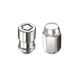 McGard 5 Lug Hex Install Kit w/Locks (Cone Seat Nut) M12X1.5 / 13/16 Hex / 1.5in. Length - Chrome 84557