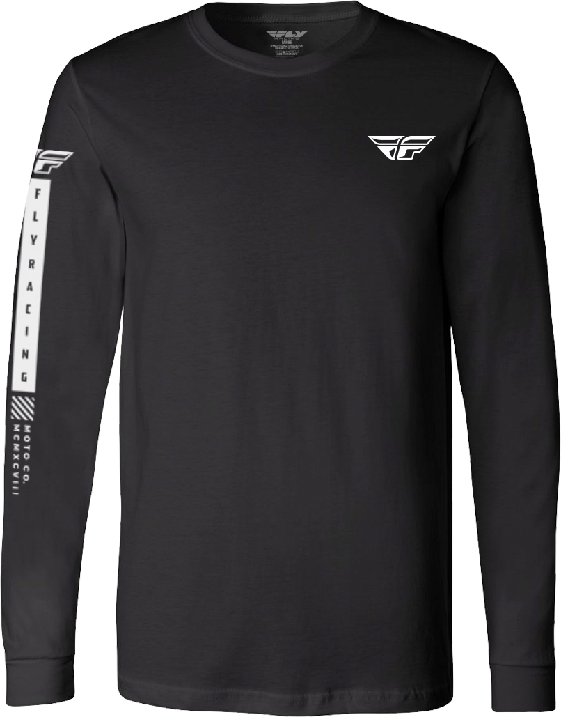 FLY RACING Fly Tribe Long Sleeve Tee Black Md 352-4161M