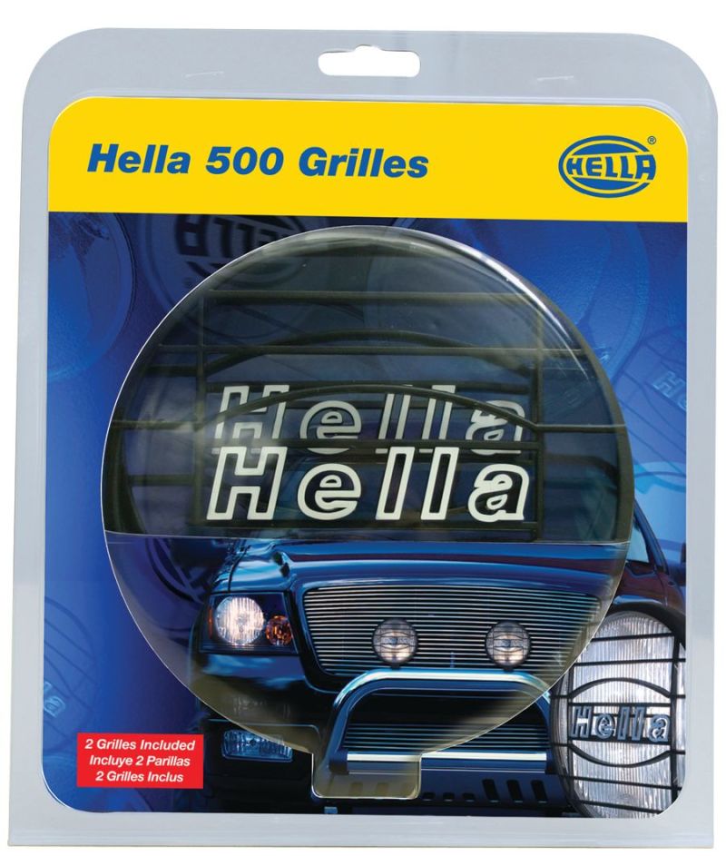 Hella 500 Grille Cover (Pair) LA165530801