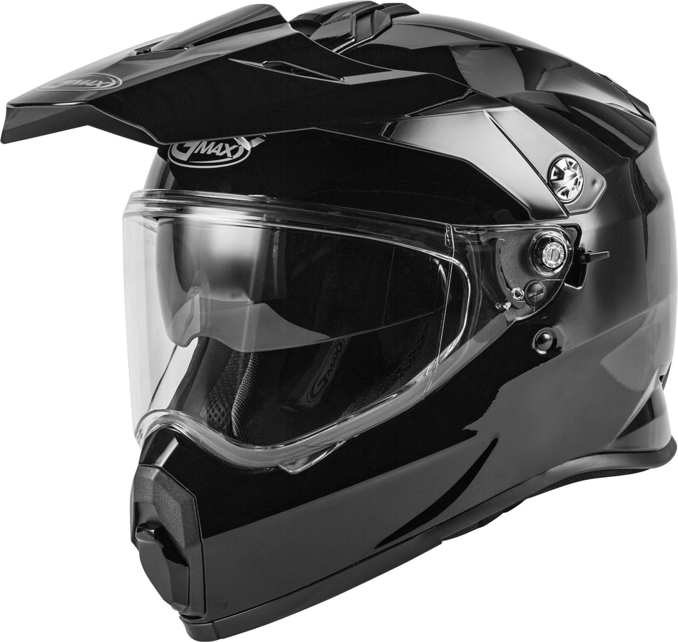 GMAX Youth At-21y Adventure Helmet Black Yl G1210022