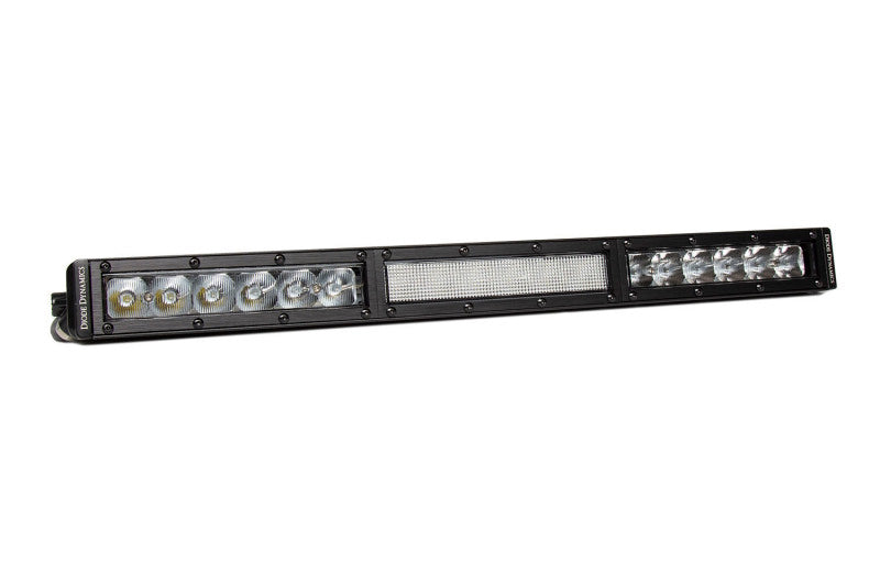 Diode Dynamics 18 In LED Light Bar Single Row Straight Clear Combo Each Stage Series DD5030