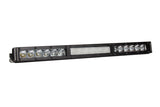 Diode Dynamics 18 In LED Light Bar Single Row Straight Clear Combo Each Stage Series DD5030