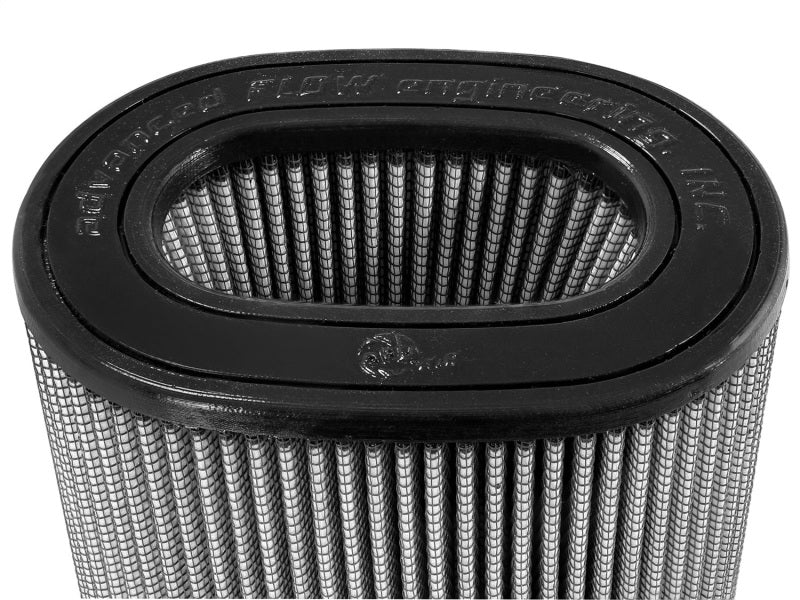 aFe MagnumFLOW Air Filter ProDry S 6.75inX4.75in F x 8.25inX6.25in B (INV) x 7.25X5in T (INV) x 9in 21-91092