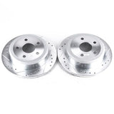 Power Stop 07-17 Jeep Wrangler Rear Evolution Drilled & Slotted Rotors - Pair AR8382XPR