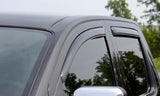 AVS 04-12 Chevy Colorado Crew Cab Ventvisor In-Channel Front & Rear Window Deflectors 4pc - Smoke 194133