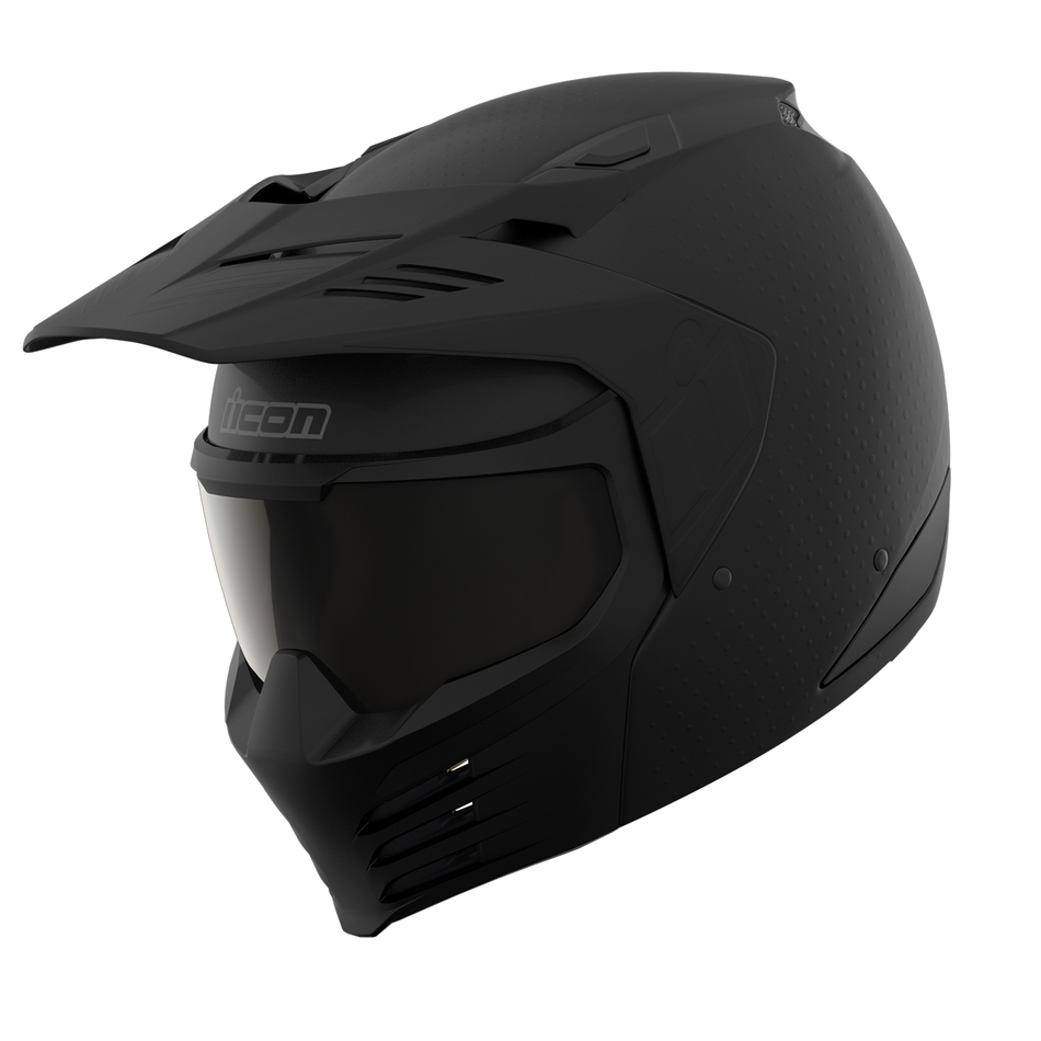 ICON Elsinore™ Helmet - Monotype - Black - XS 0104-3299
