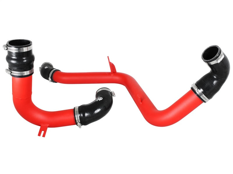 aFe BladeRunner 2.5 pulgadas tubos intercooler rojos lado caliente y frío 12-16 Ford Focus ST 2.0L (t)