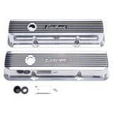 Edelbrock Valve Covers Elite II Ford FE 1958-76 Polished 4277