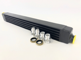 CSF 82-94 BMW 3 Series (E30) High Performance Oil Cooler w/-10AN Male & OEM Fittings 8092