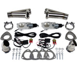 Granatelli 2.5in Stainless Steel Electronic Dual Exhaust Cutout 307525K