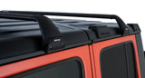 Rhino-Rack 07-22 Jeep Wrangler JK/JL 4 Door Hard Top Vortex SG 2 Bar Roof Rack - Black SG59