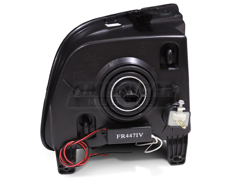 Raxiom 05-09 Ford Mustang GT V6 Axial Series CCFL Halo Projector Headlight- Blk Housing (Smkd Lens) 49121