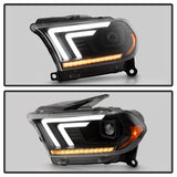 Spyder 11-13 Dodge Durango (HID Model Only) Projector Headlights - Black PRO-YD-DDU11HIDSI-BK 5088680