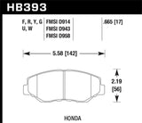 Hawk LTS Street Brake Pads KHB393Y.665