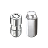 McGard 6 Lug Hex Install Kit w/Locks (Cone Seat Nut) M14X1.5 / 13/16 Hex / 1.945in. L - Chrome 84620