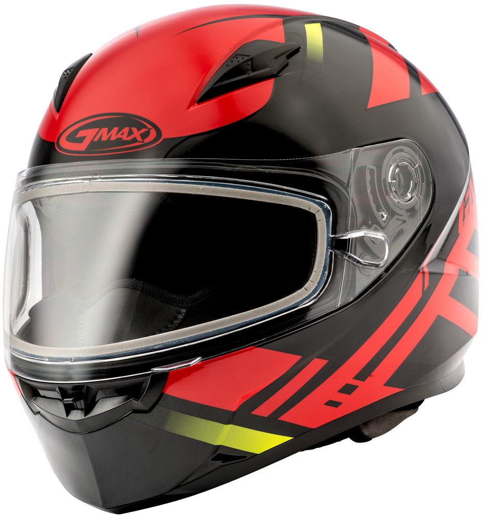 GMAX Ff-49 Full-Face Berg Snow Helmet Black/Red Sm G2493204 TC-1