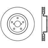 Stoptech 05-07 Subaru Impreza WRX Sti Front High Carbon CRYO-STOP Rotor 125.47022CRY