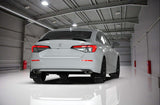 Rally Armor 2022 Honda Civic (Incl. Si/Sport/Touring) Black UR Mud Flap w/ Red Logo MF90-UR-BLK/RD