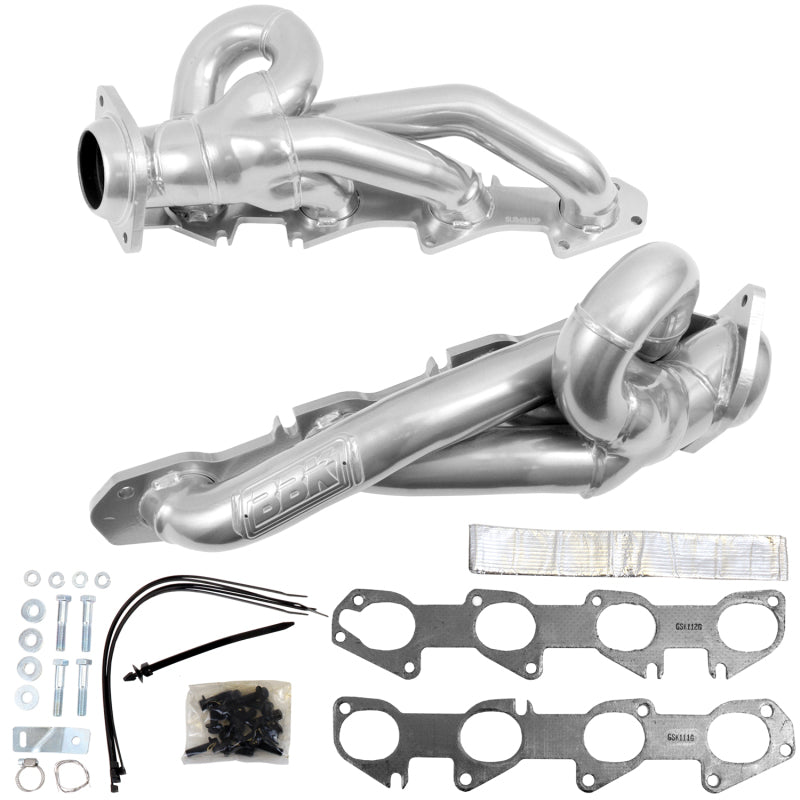 BBK 19-23 Dodge Ram 1500 5.7L (Ex. MegaCab) Shorty Tuned Exhaust Headers - 1-3/4in Silver Ceramic 40150