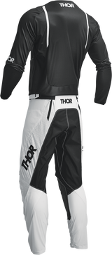 THOR Pulse Mono Jersey - Black/White - Large 2910-7099