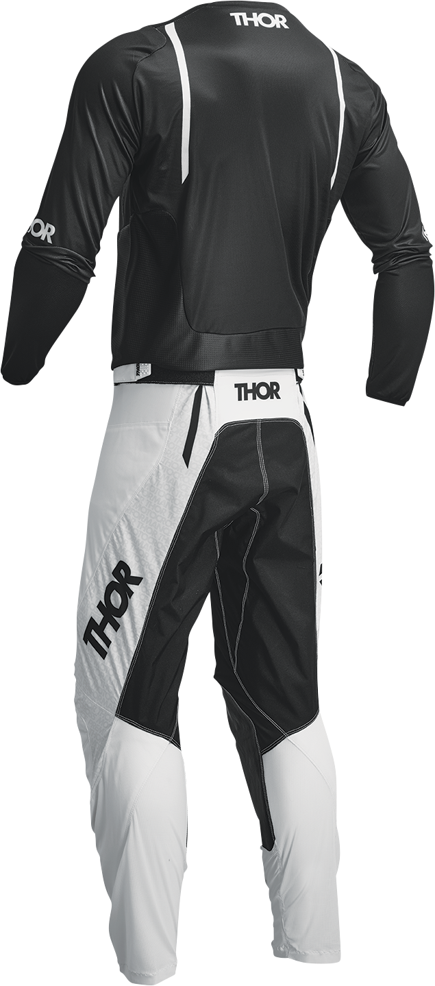 THOR Pulse Mono Jersey - Black/White - 3XL 2910-7102